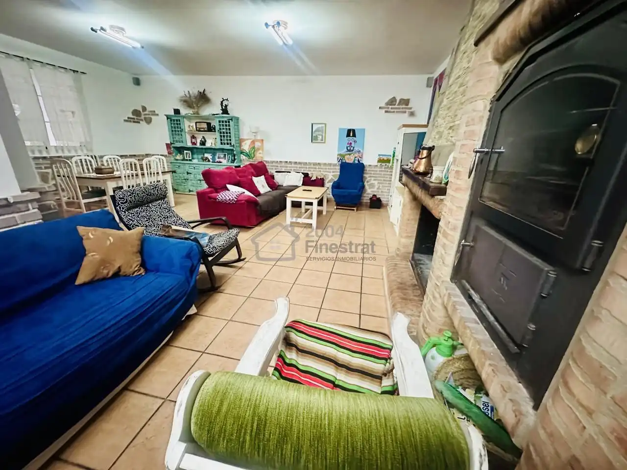 Sala de estar de Casa o chalet en venta en Finestrat con Aire acondicionado, Jardín privado y Terraza