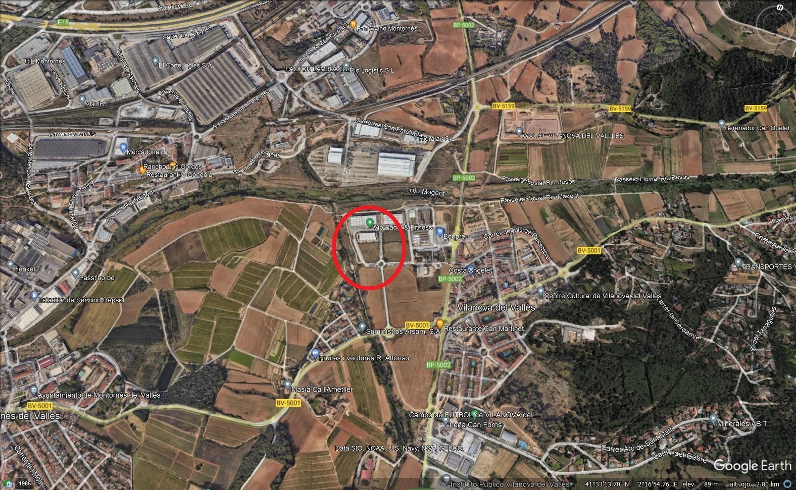 Außenansicht von Fabrik Grundstücke miete in Vilanova del Vallès