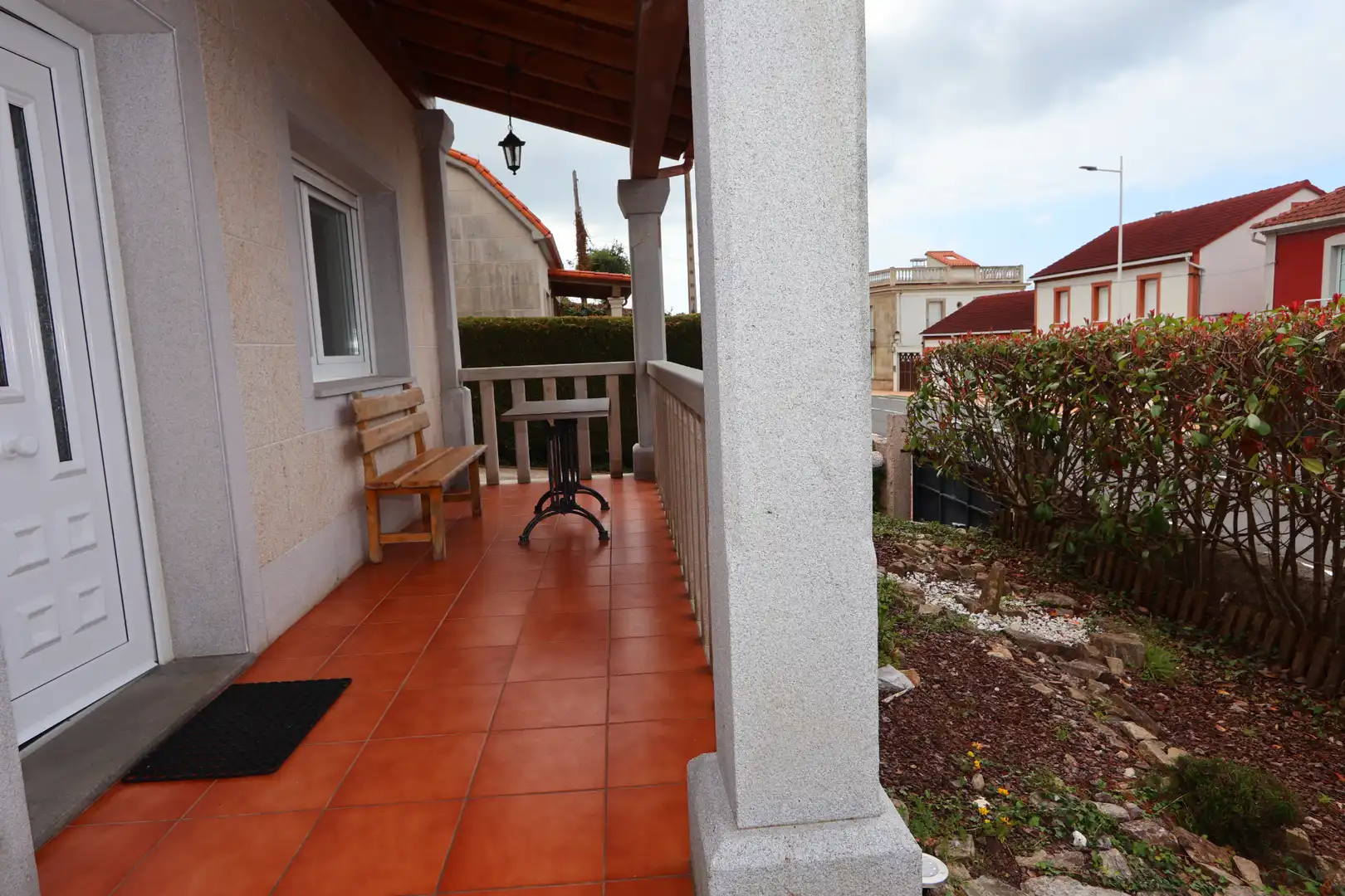 Terraza de Casa o chalet de alquiler en Cabana de Bergantiños con Jardín privado, Terraza y Amueblado
