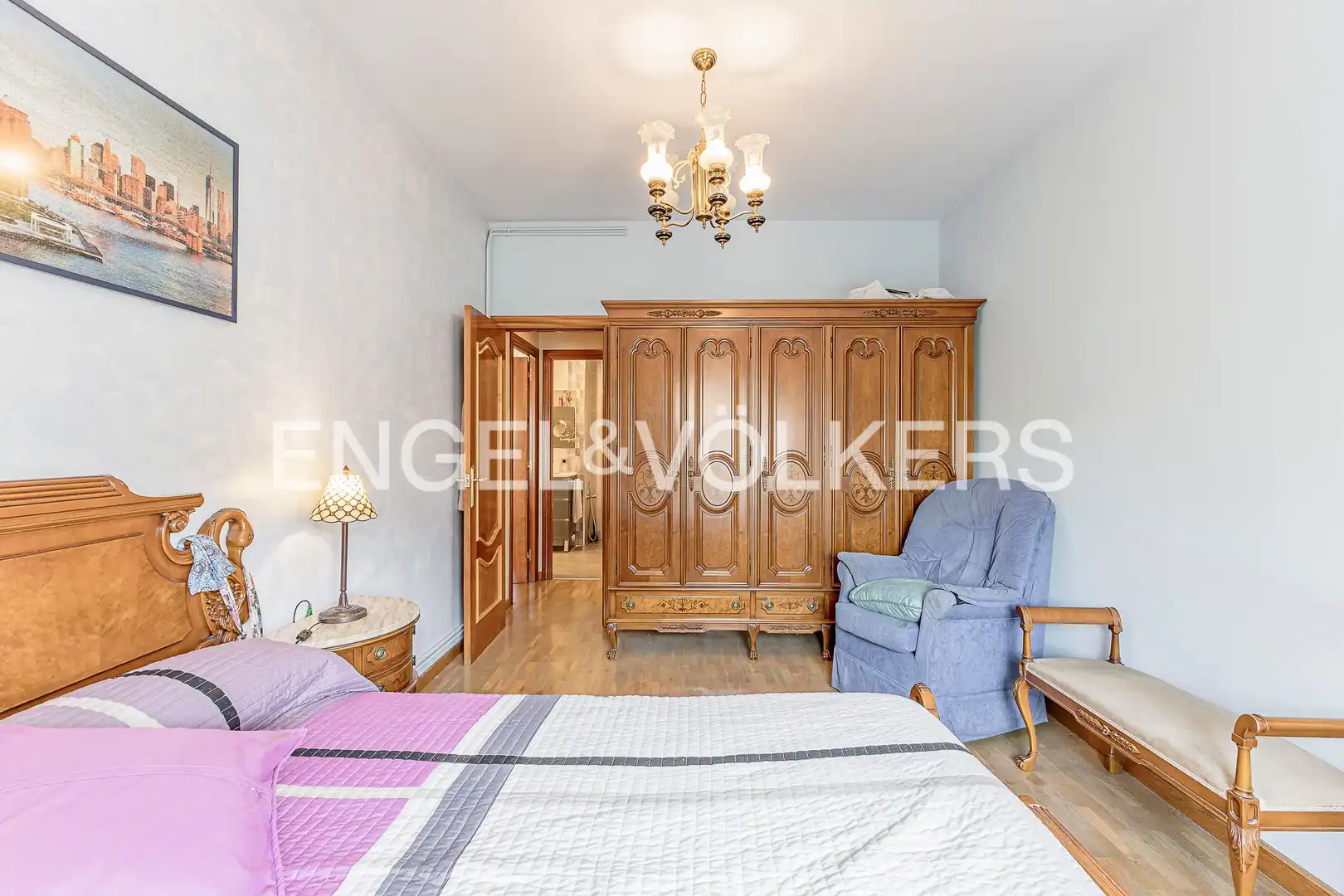 Bedroom of Flat for sale in Barcelona  with Air Conditioner, Heating and Furnished