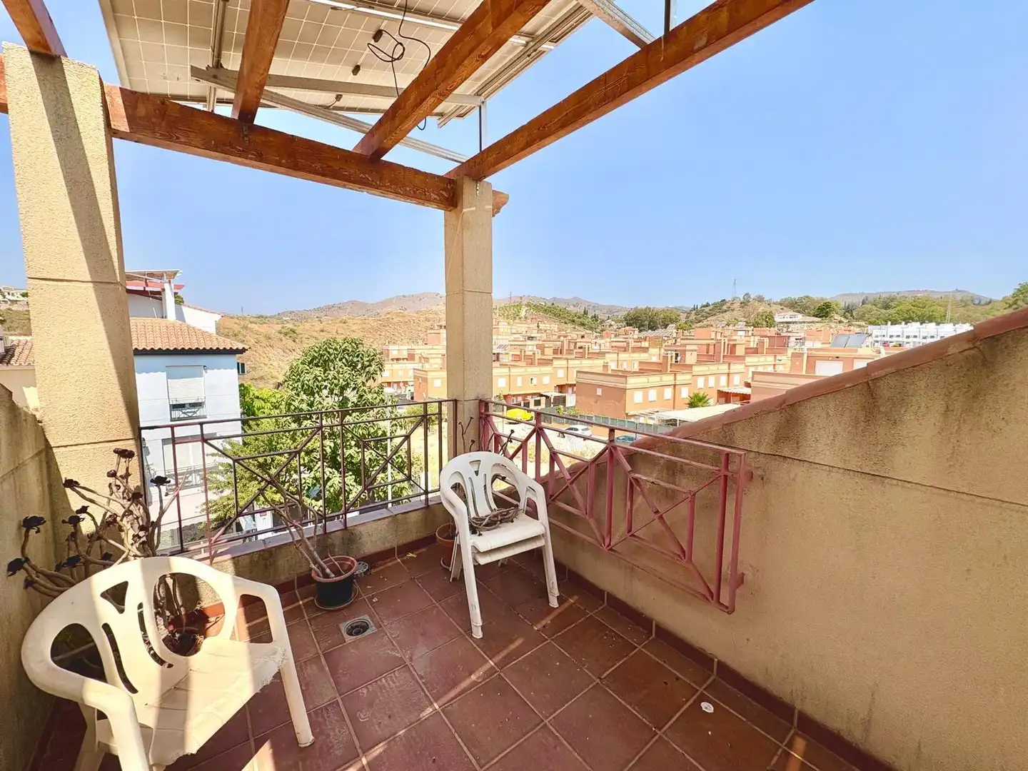 Terrassa de Casa adosada en venda en Vélez-Málaga amb Aire condicionat, Jardí privat i Terrassa