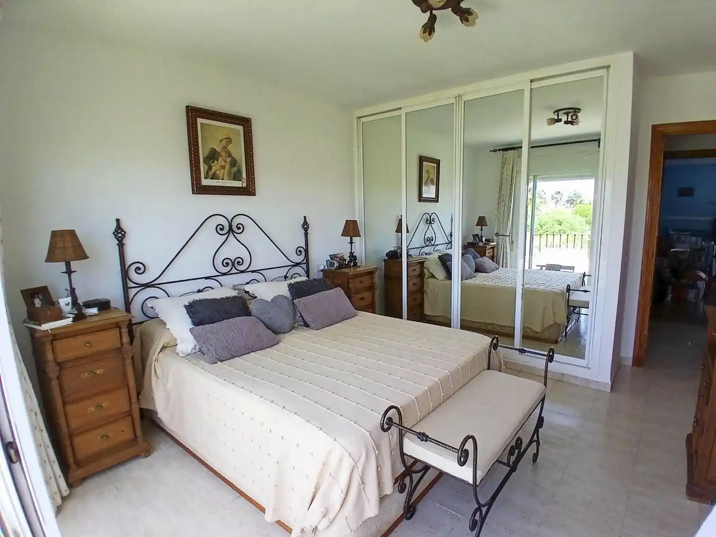 Schlafzimmer von Maisonette zum Verkauf in Estepona mit Klimaanlage, Terrasse und Möbliert