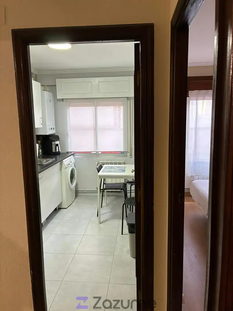 Kitchen of Flat for rent in Valladolid  with Heating, Parquet flooring and Furnished