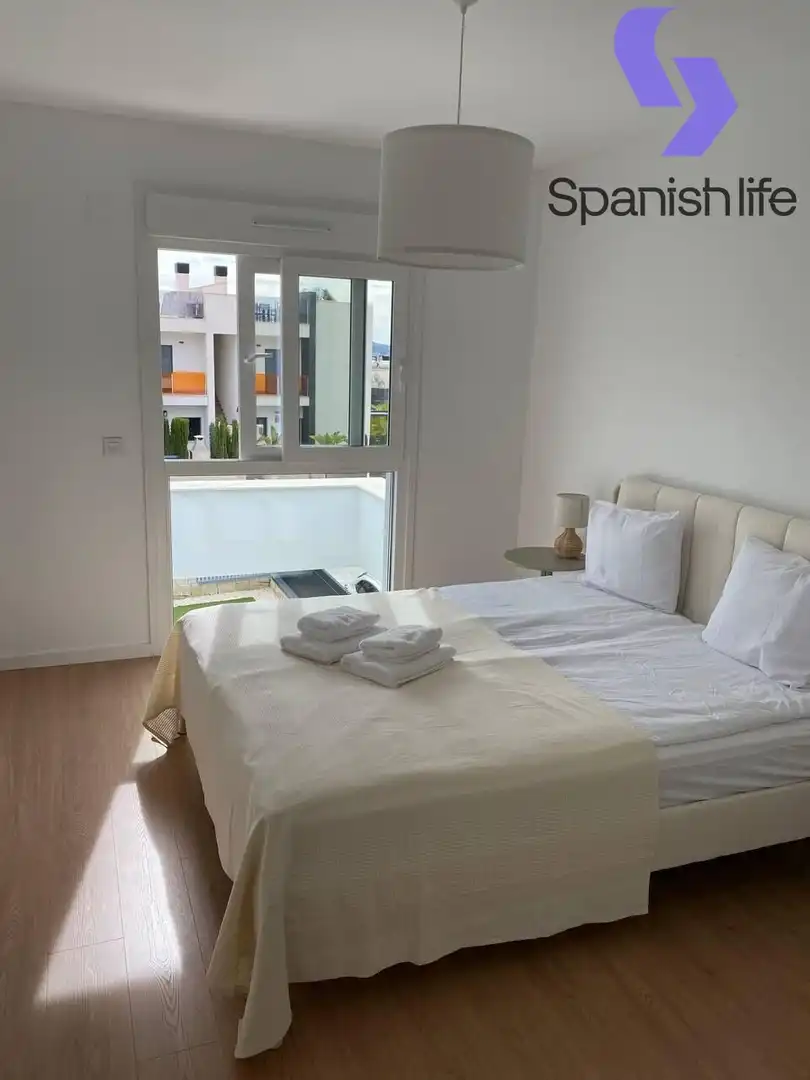 Schlafzimmer von Haus oder Chalet zum Verkauf in Finestrat mit Heizung, Terrasse und Schwimmbad