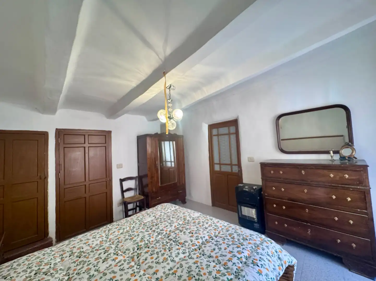 Habitación de Casa adosada de alquiler en Baltanás con Calefacción, Terraza y Trastero