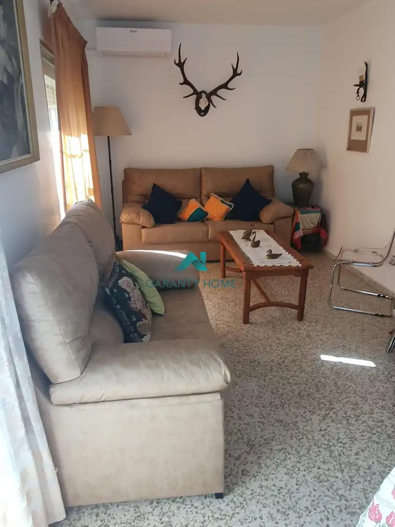 Sala de estar de Casa adosada en venta en Algarrobo con Aire acondicionado, Jardín privado y Terraza