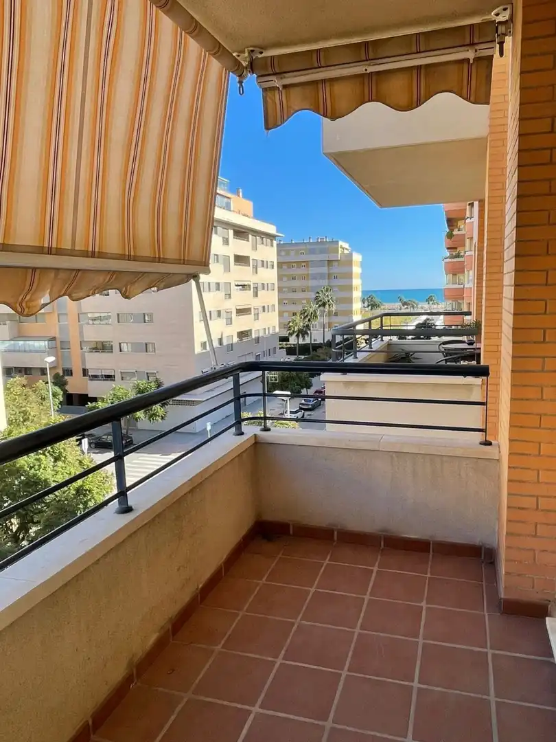 Terraza de Piso de alquiler en Málaga Capital con Aire acondicionado, Calefacción y Jardín privado