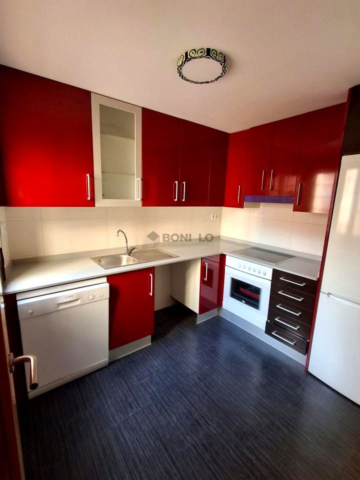 Kitchen of Flat for sale in  Teruel Capital  with Heating