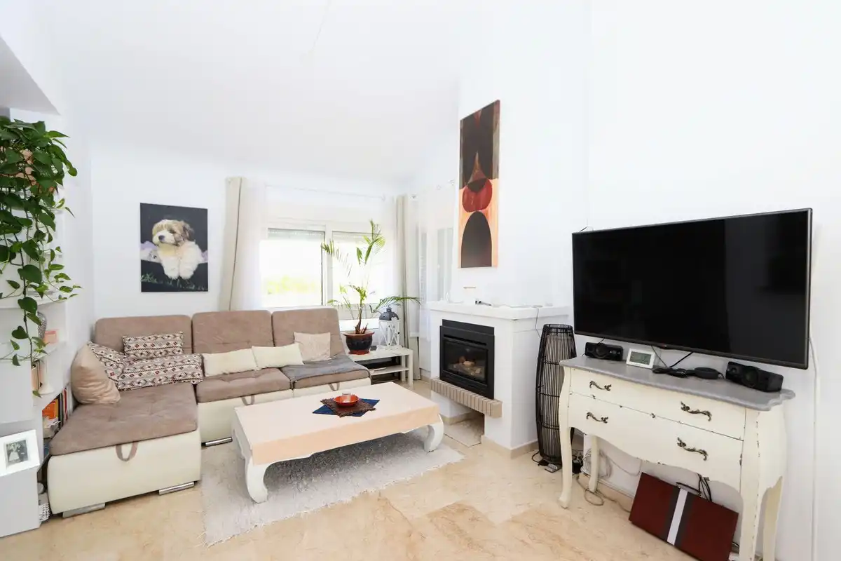 Sala de estar de Casa o chalet en venta en Alicante / Alacant con Aire acondicionado, Jardín privado y Terraza