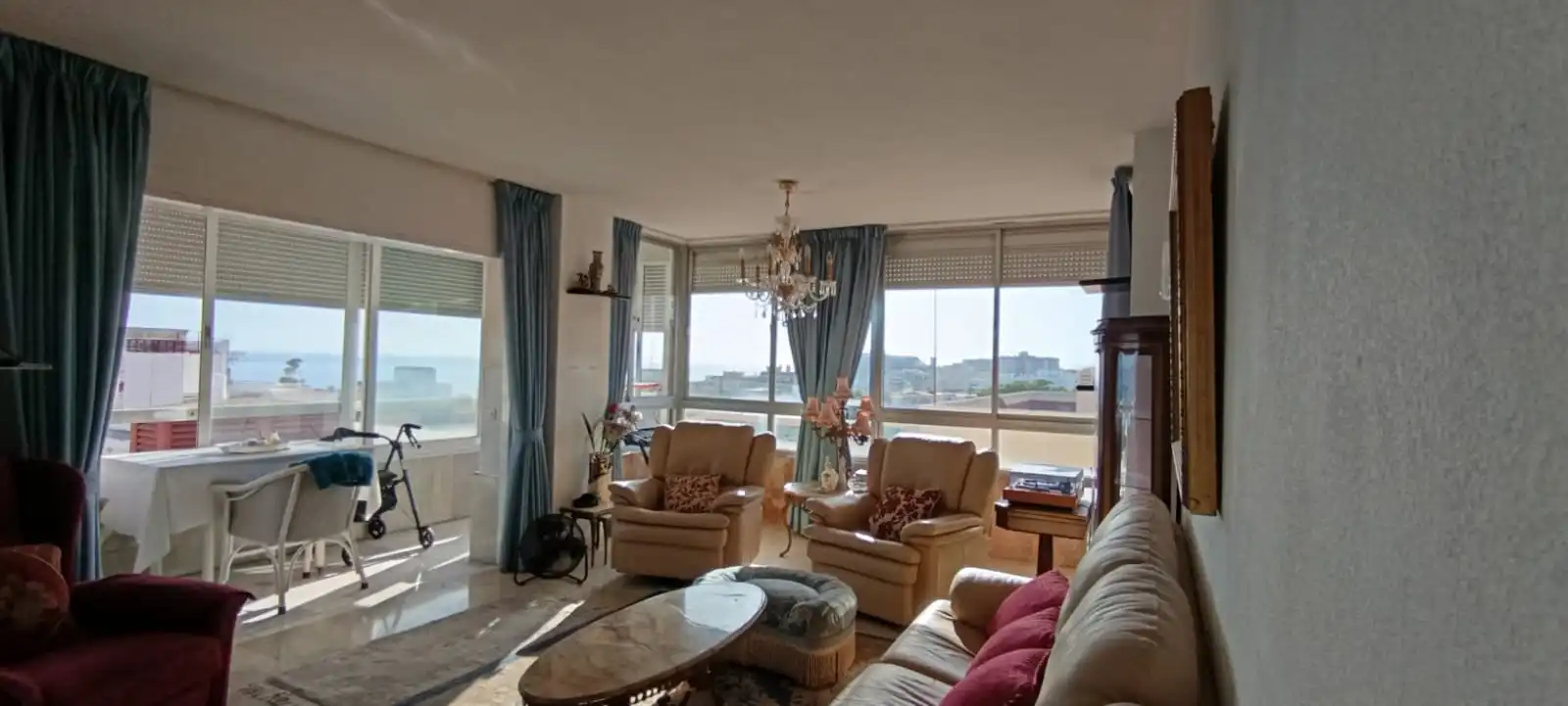 Wohnzimmer von Wohnung zum Verkauf in Marbella mit Terrasse, Möbliert und Gemeinschaftspool