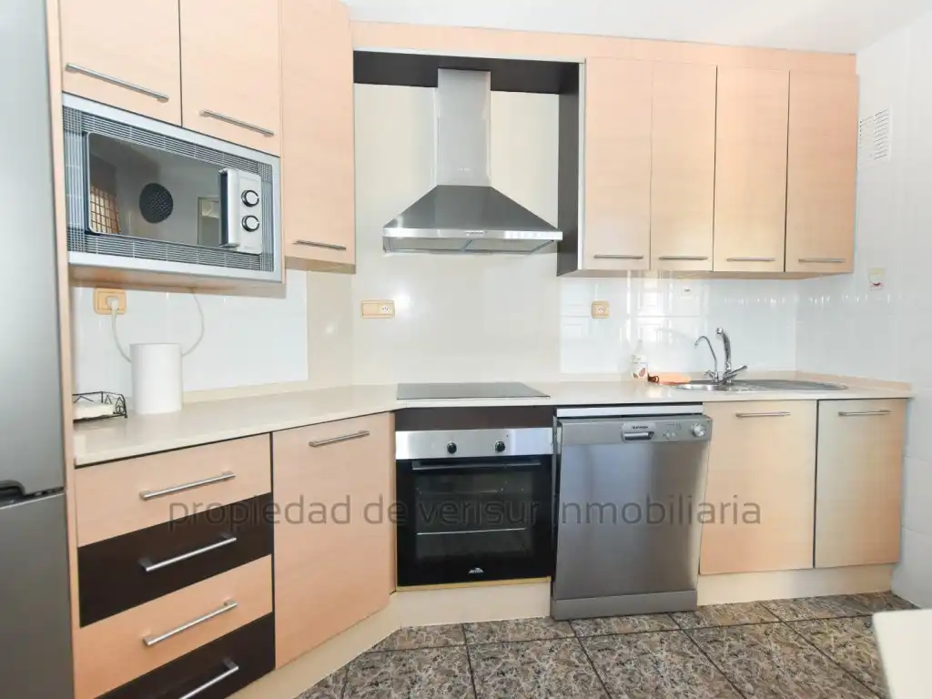 Küche von Wohnung zum Verkauf in Águilas mit Balkon