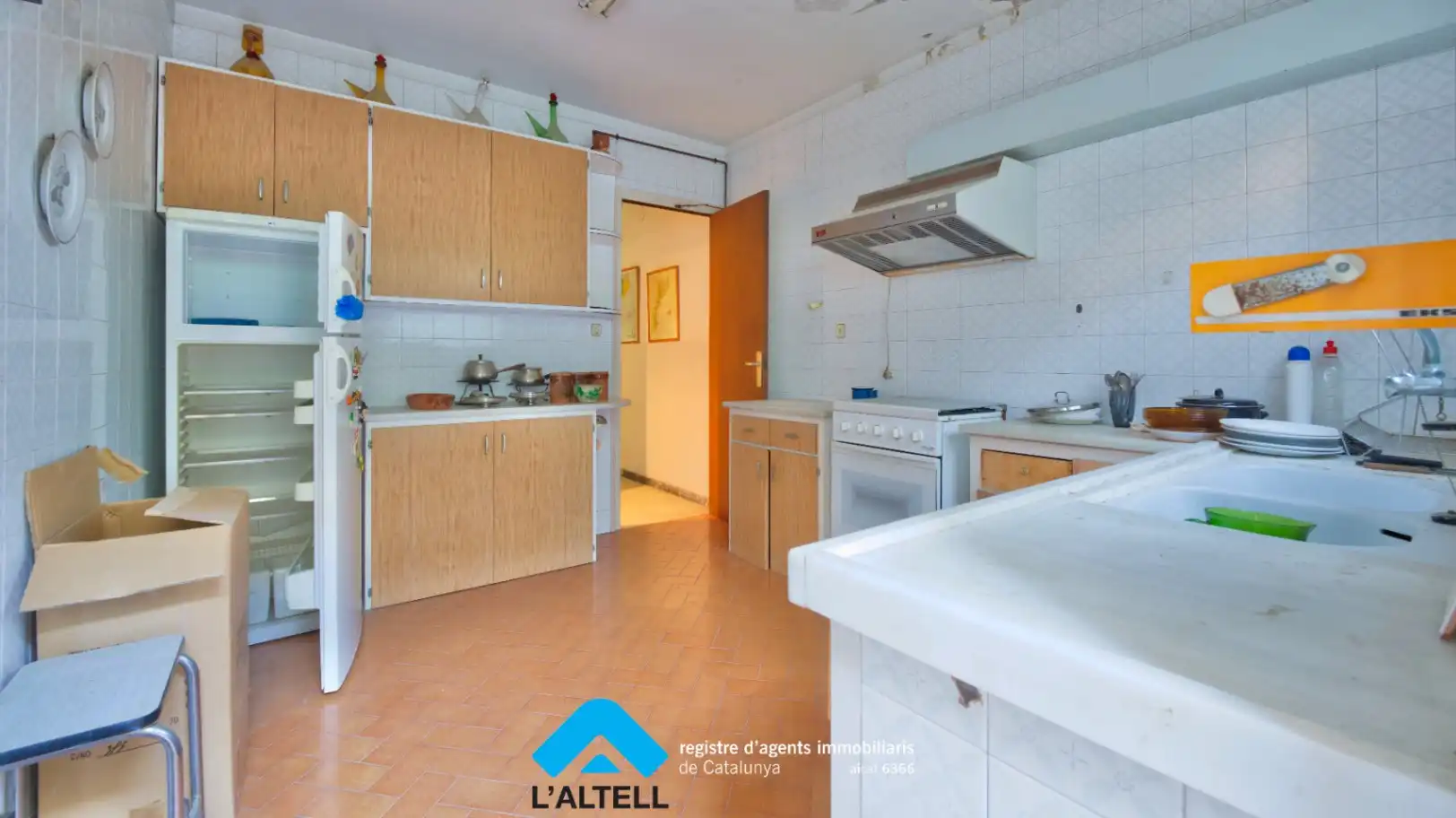 Cuina de Casa o xalet en venda en L'Ametlla del Vallès amb Jardí privat i Terrassa