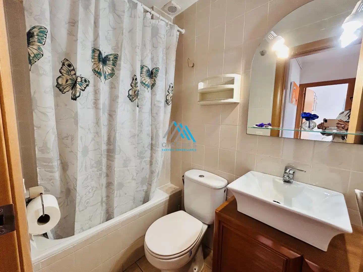 Bathroom of Flat for rent in Santa Cristina d'Aro  with Heating, Storage room and Furnished