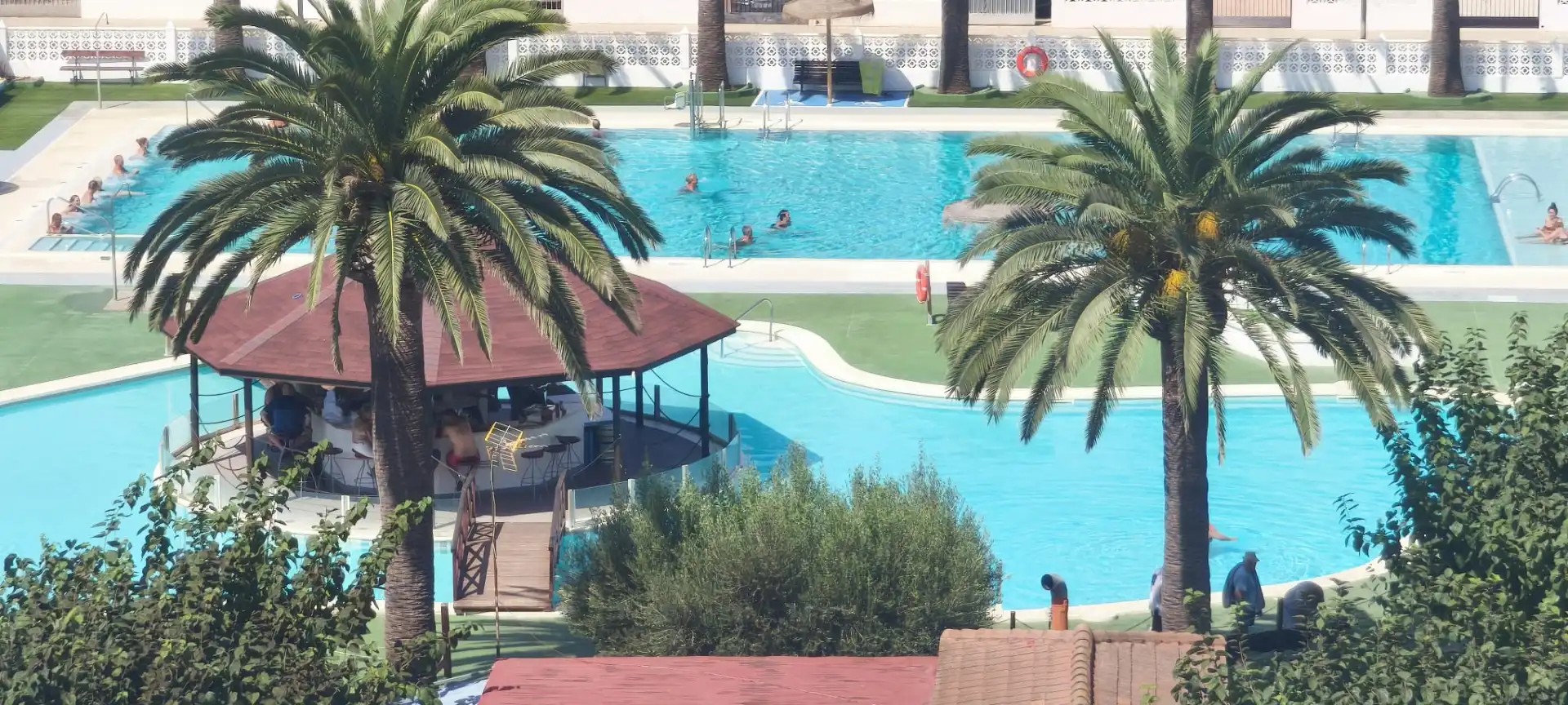Swimming pool of Duplexes for rent in Peñíscola / Peníscola  with Heating, Terrace and Furnished