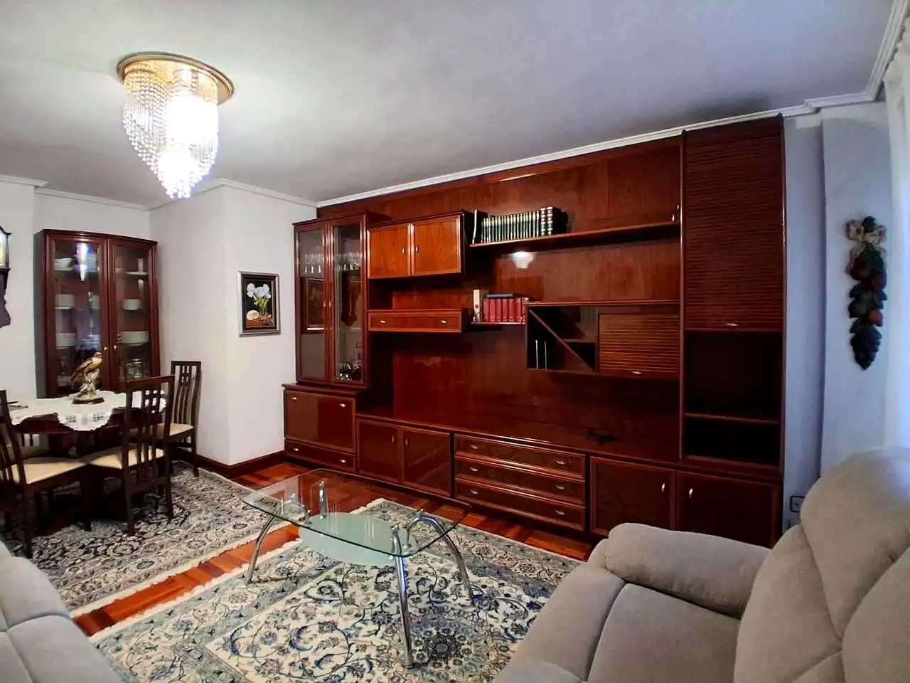 Wohnzimmer von Wohnung zum Verkauf in Barakaldo  mit Heizung, Terrasse und Möbliert