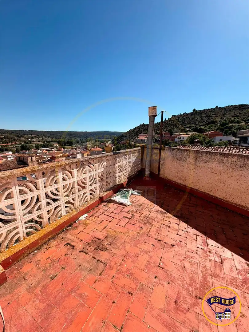 Terraza de Finca rústica en venta en Mira con Terraza y Amueblado
