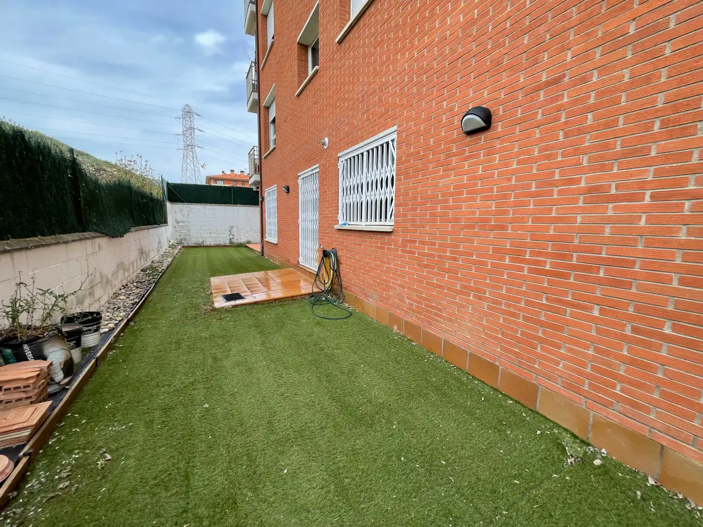 Terrasse von Wohnung zum Verkauf in La Pobla de Segur mit Heizung, Privatgarten und Terrasse