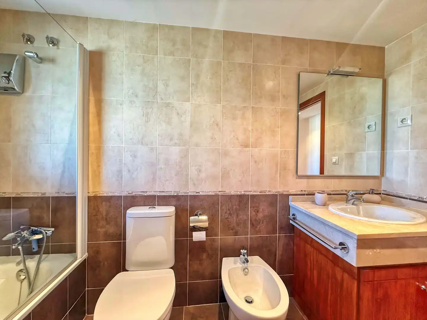 Bathroom of Flat for sale in Alcalá de la Selva  with Heating