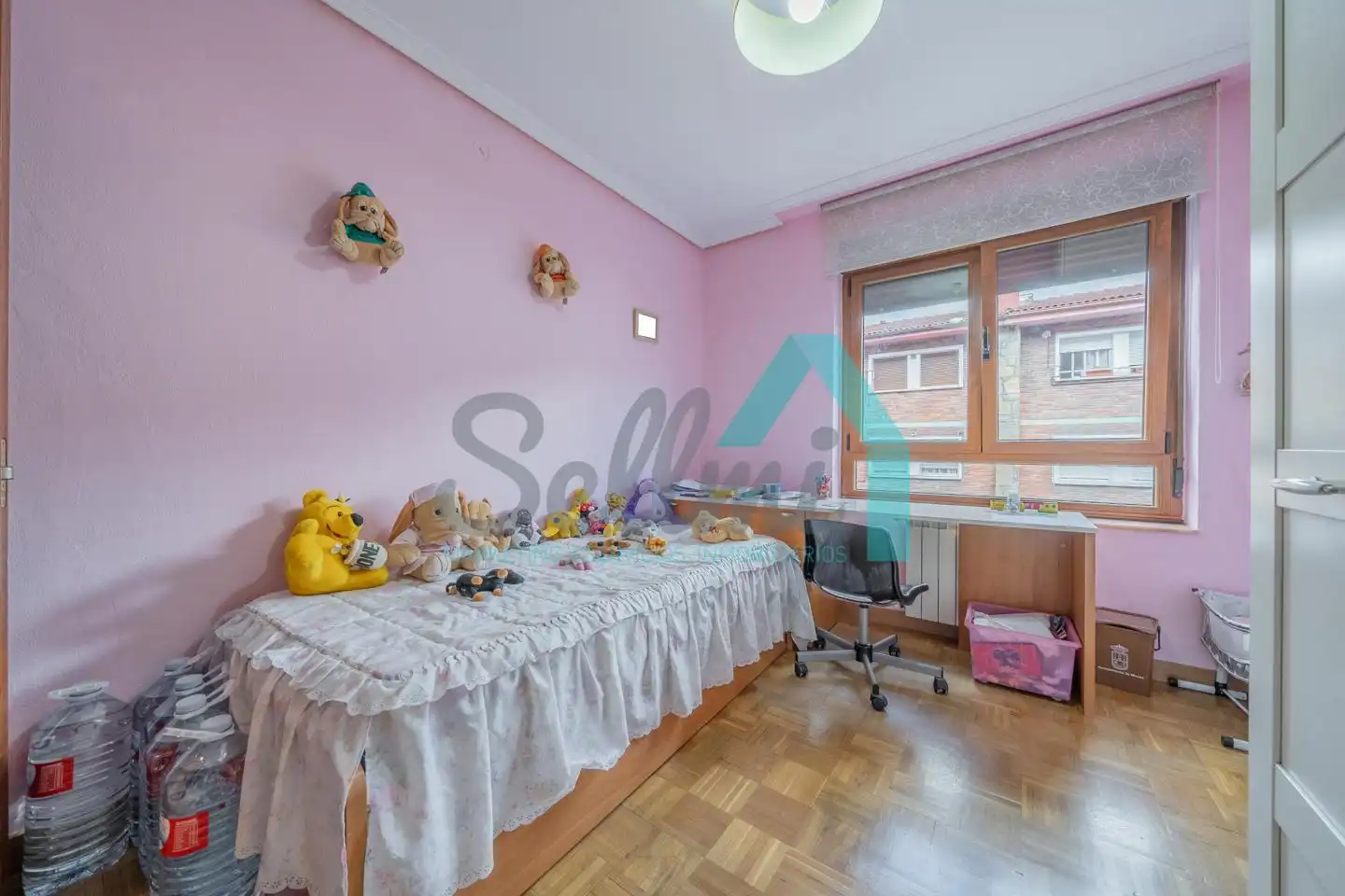 Bedroom of Flat for sale in Mieres (Asturias)  with Heating, Parquet flooring and Storage room