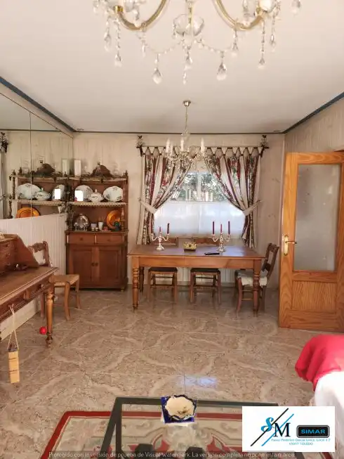 Comedor de Casa adosada en venta en Numancia de la Sagra con Aire acondicionado, Calefacción y Jardín privado