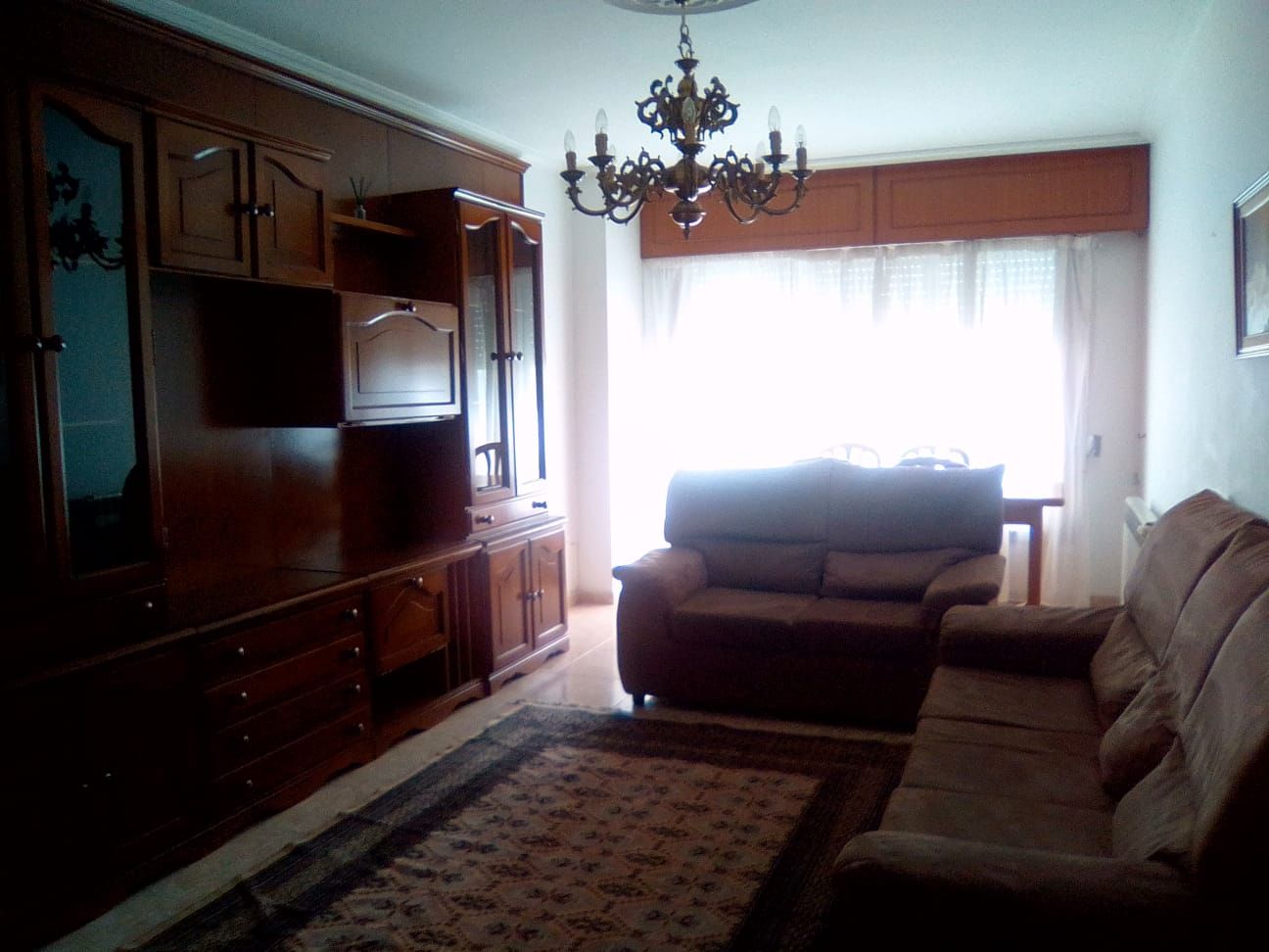 Sala d'estar de Pis en venda en Ferrol amb Calefacció, Parquet i Traster