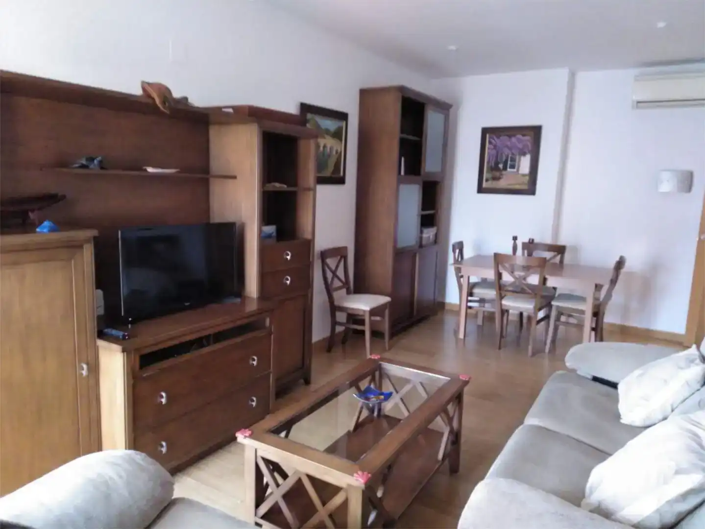 Sala d'estar de Pis en venda en Gibraleón amb Aire condicionat i Balcó