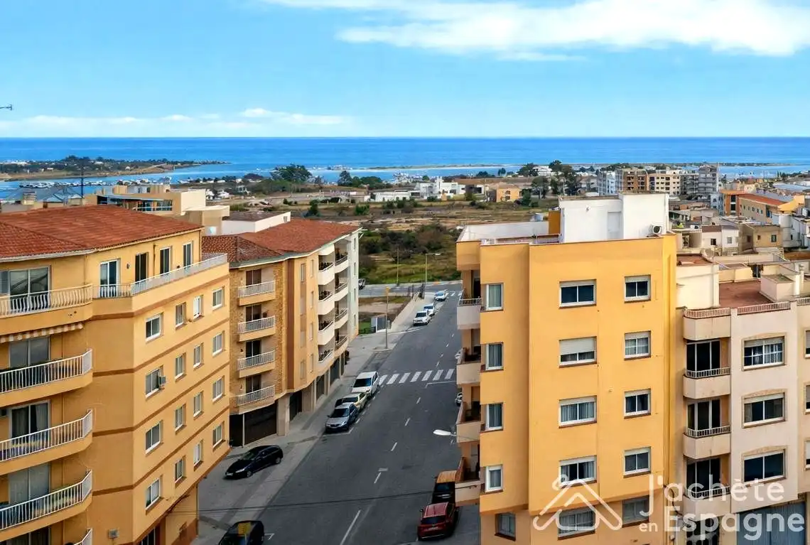 Exterior view of Apartments for sale in La Ràpita  with Air Conditioner, Terrace and Furnished