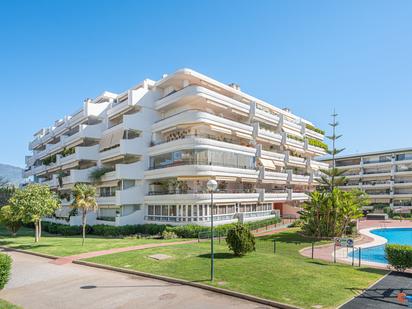 Exterior view of Flat for sale in Marbella  with Air Conditioner, Terrace and Swimming Pool