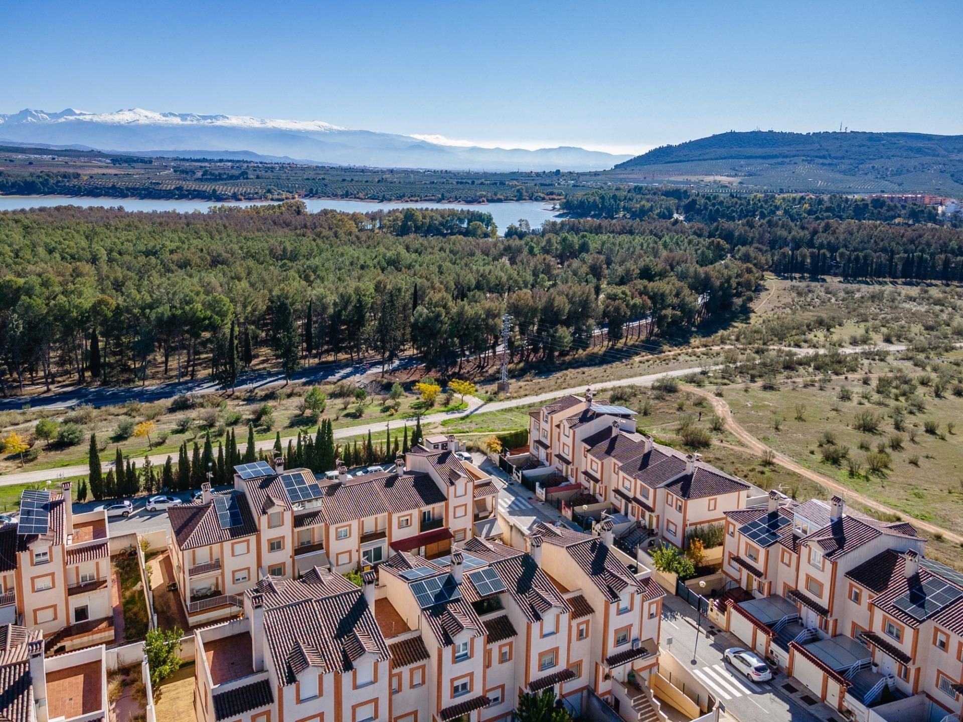 Exterior view of House or chalet for sale in Atarfe  with Air Conditioner, Heating and Private garden