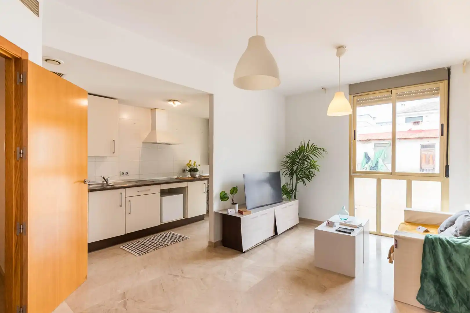 Sala de estar de Piso en venta en Murcia