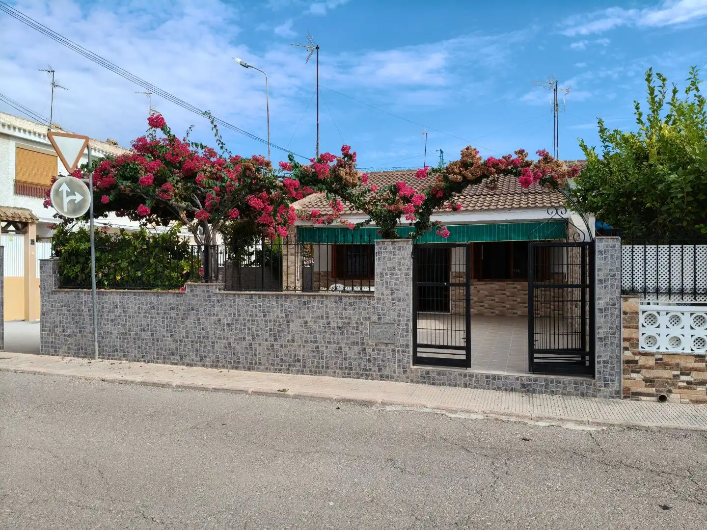 Vista exterior de Casa o chalet en venta en San Javier con Aire acondicionado y Terraza