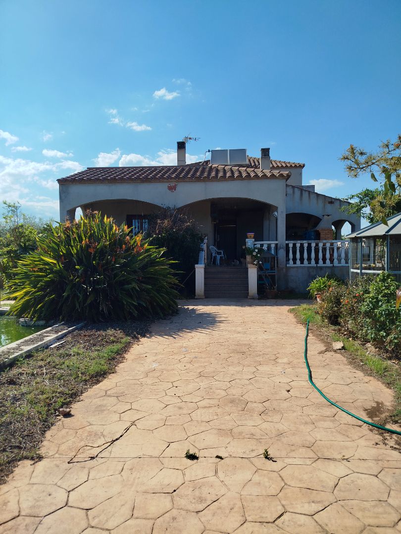 Exterior view of House or chalet for sale in Benicarló  with Air Conditioner, Heating and Private garden