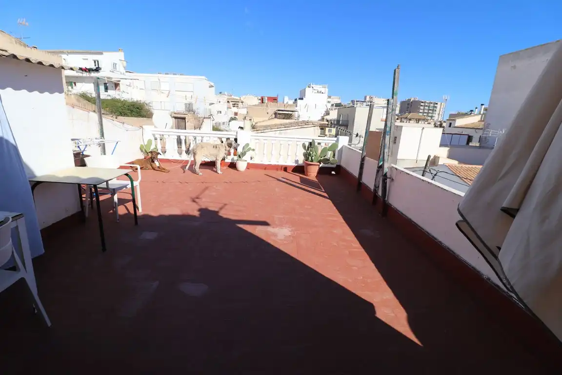Terraza de Edificio en venta en  Palma de Mallorca con Alarma