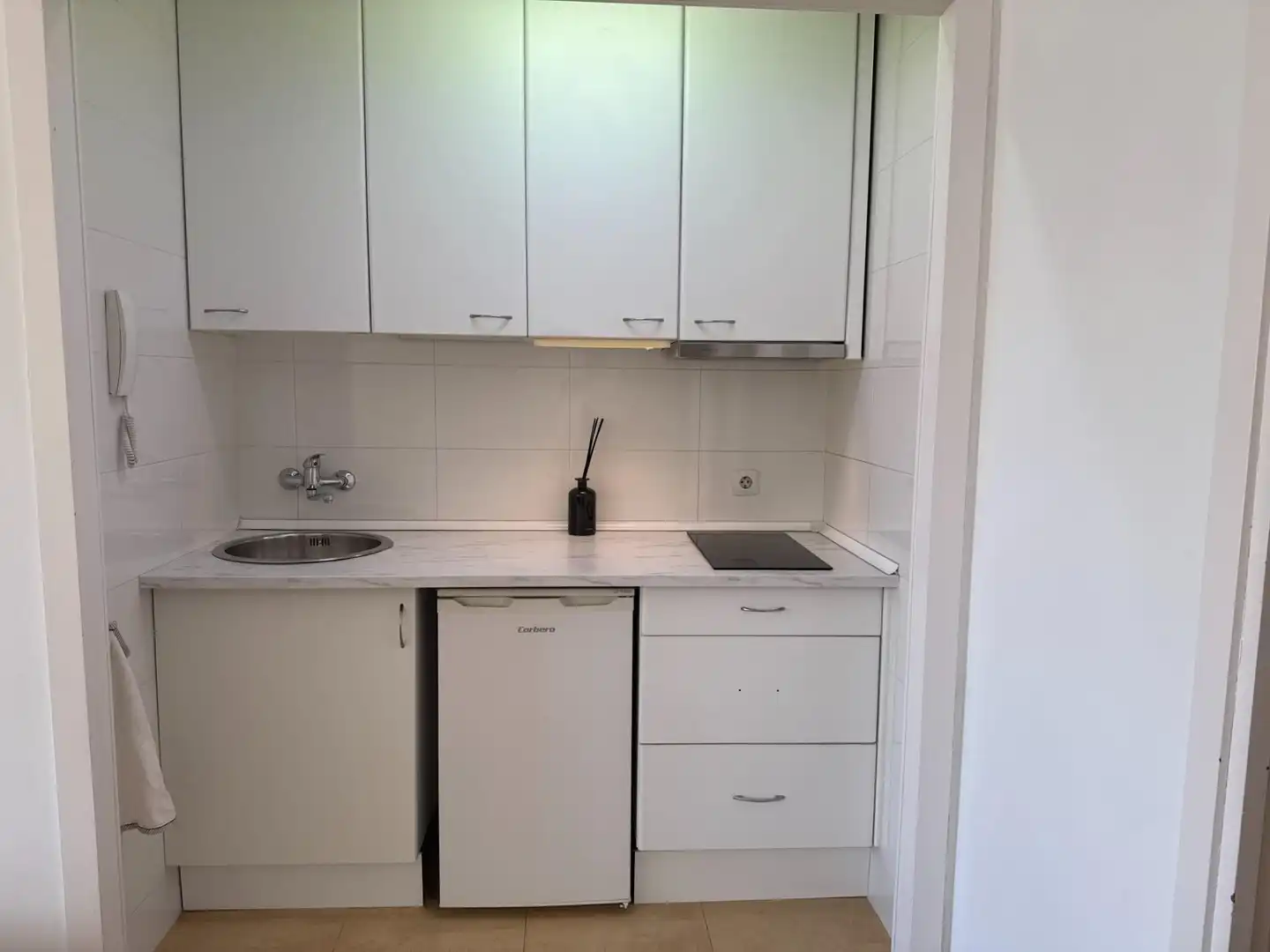 Cocina de Apartamento de alquiler en Madrid con Aire acondicionado, Calefacción y Terraza