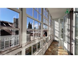 Exterior view of House or chalet for sale in Santiago de Compostela 