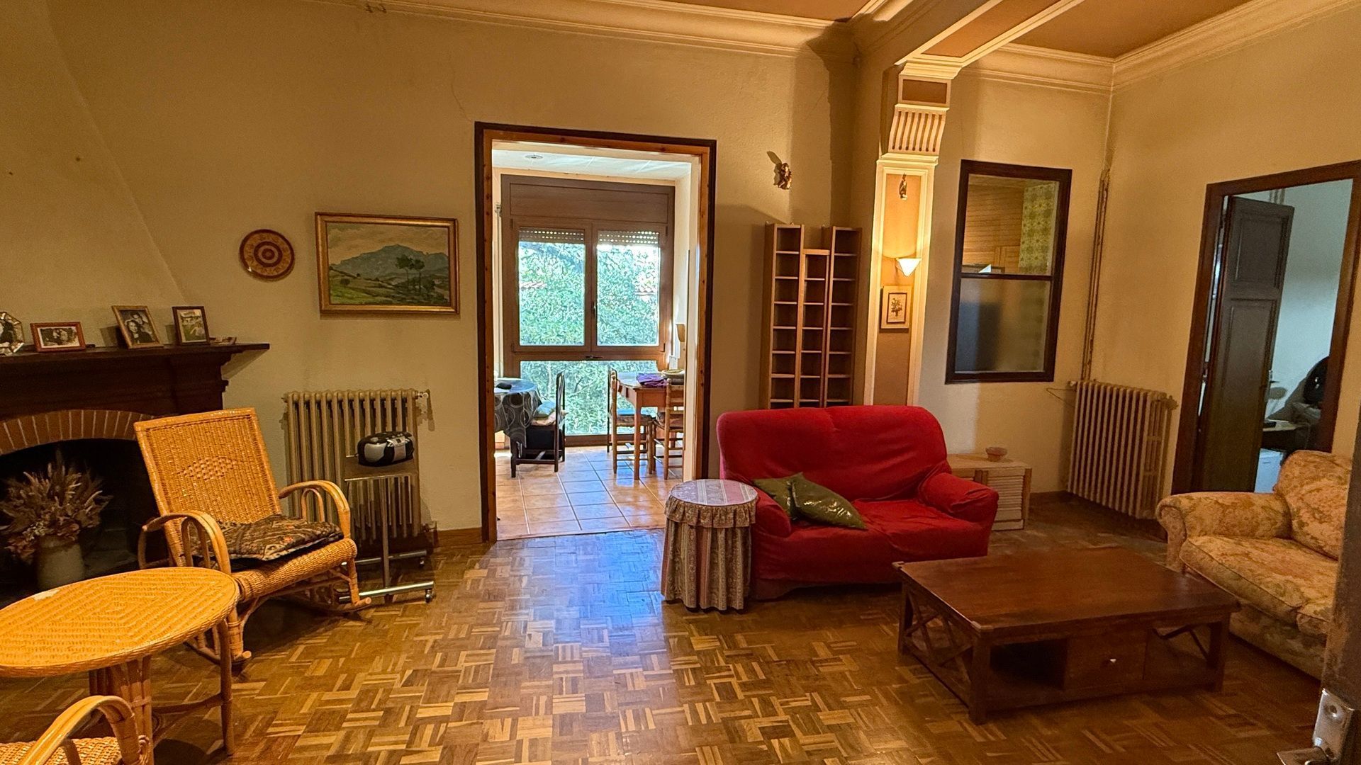 Living room of Flat for sale in Moià  with Heating, Private garden and Storage room