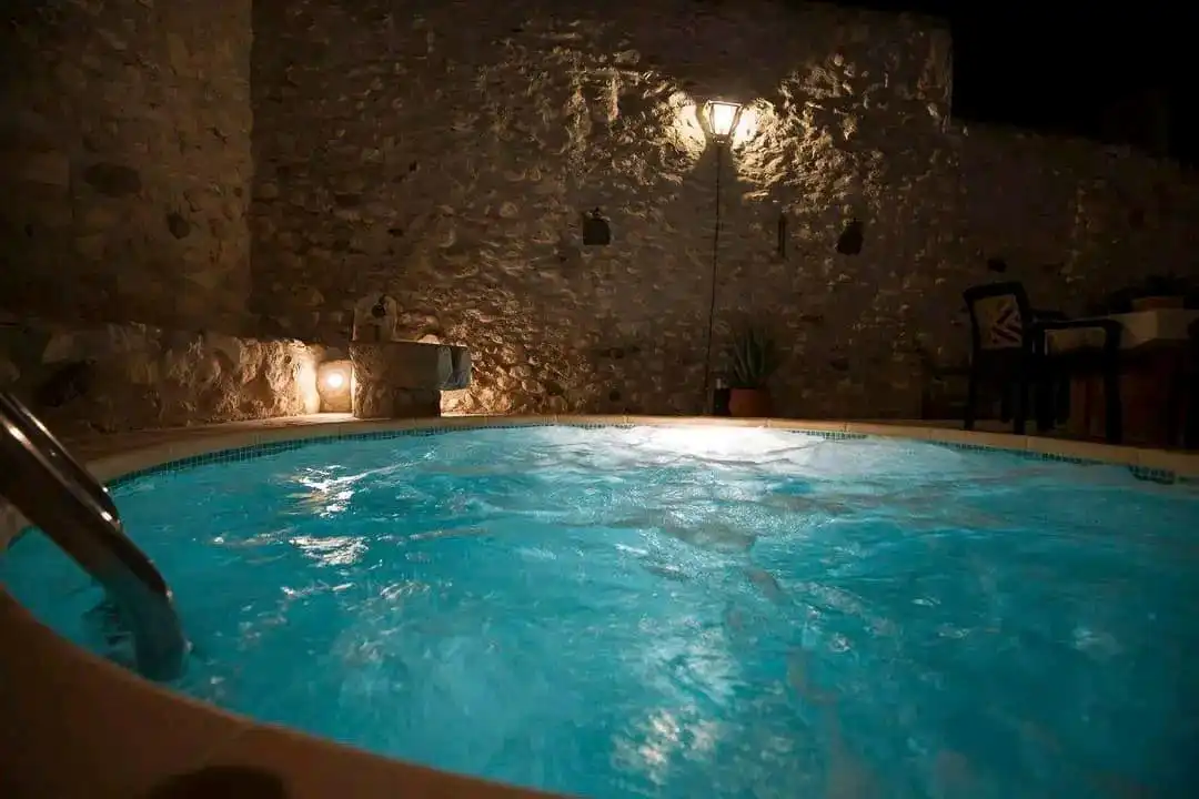 Piscina de Casa o xalet en venda en Blanca amb Terrassa, Piscina i Moblat