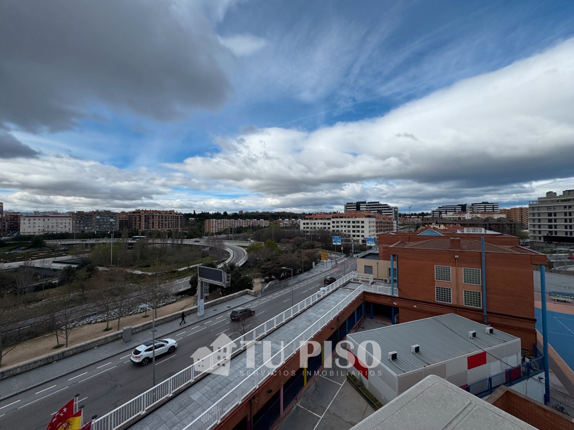 Vista exterior de Piso en venta en  Madrid Capital con Aire acondicionado, Calefacción y Amueblado