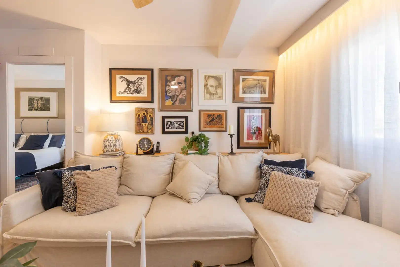 Sala de estar de Ático en venta en Granada con Aire acondicionado, Calefacción y Terraza