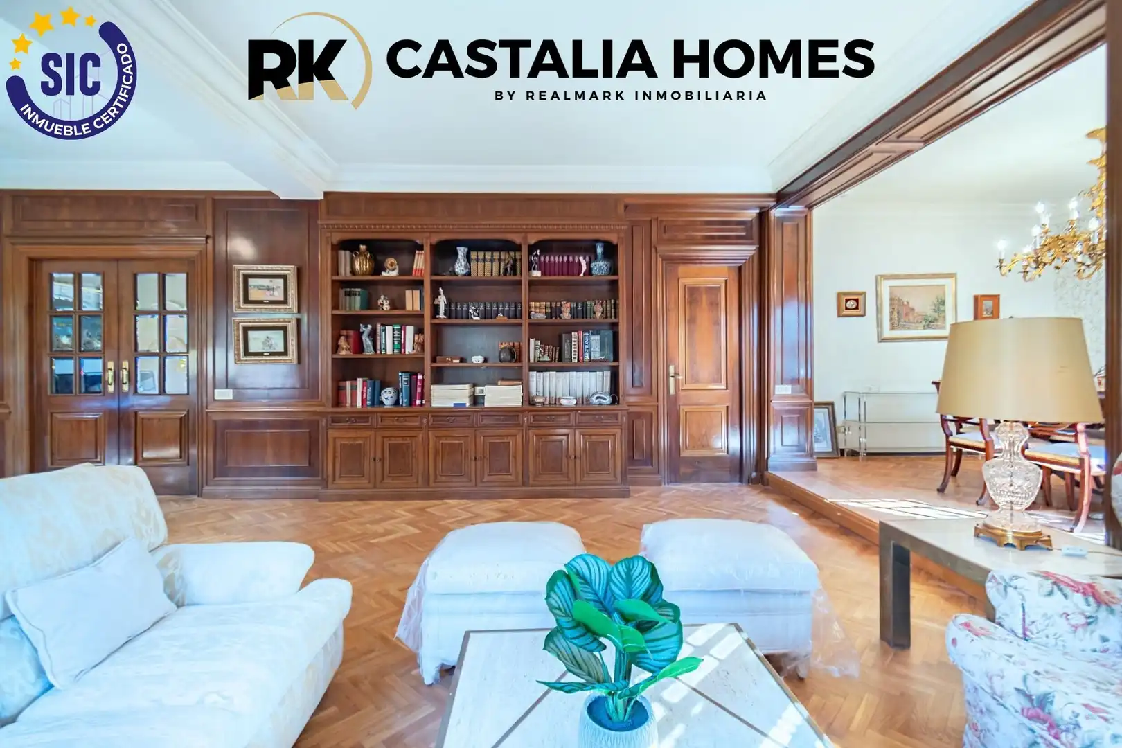 Sala de estar de Casa o chalet en venta en Castellón de la Plana / Castelló de la Plana con Calefacción, Jardín privado y Parquet