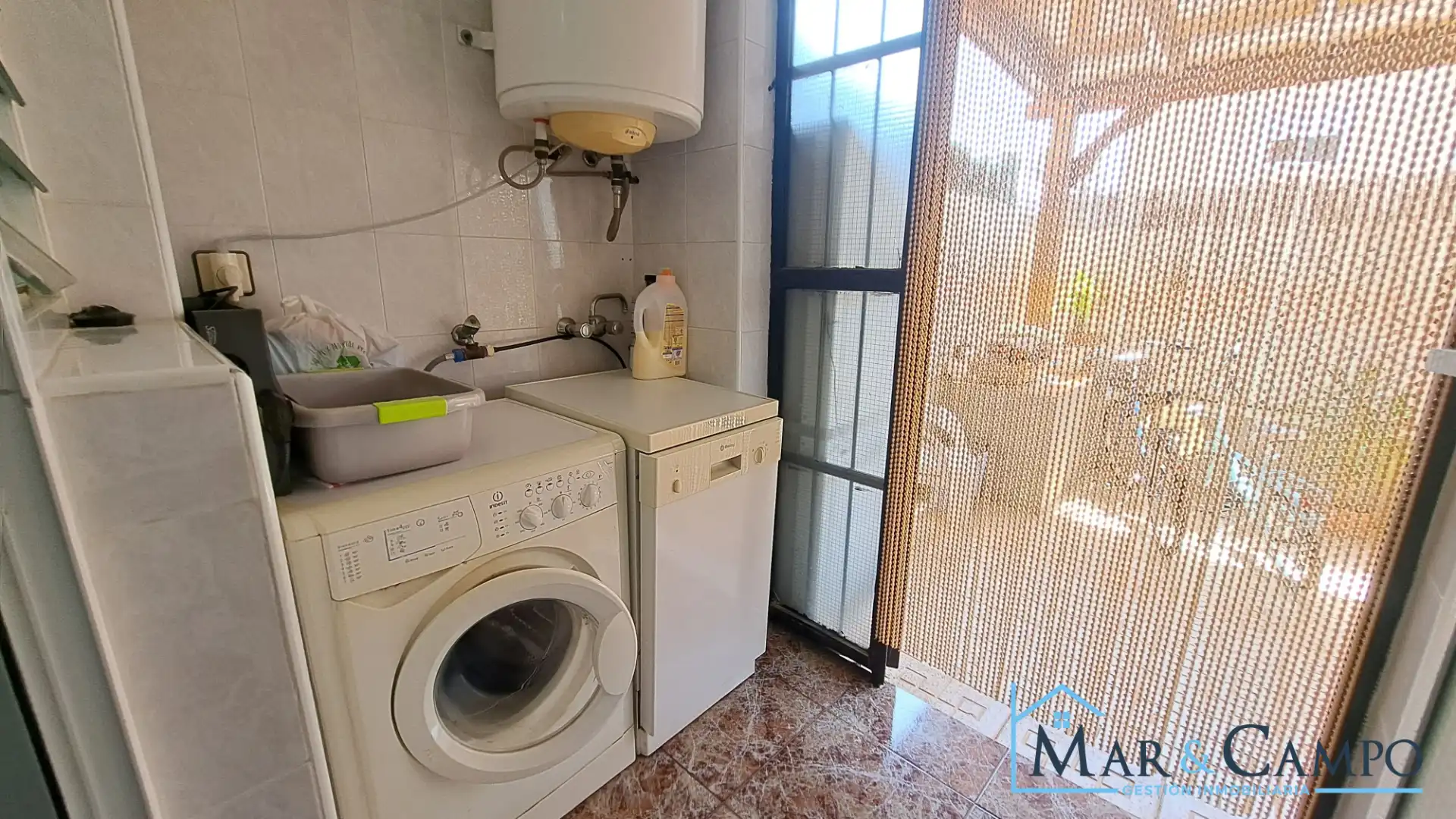 Cocina de Casa adosada en venta en Los Alcázares con Aire acondicionado, Jardín privado y Amueblado