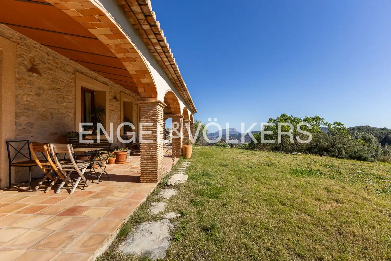Vista exterior de Casa o chalet en venta en La Vall de Laguar con Calefacción, Jardín privado y Terraza