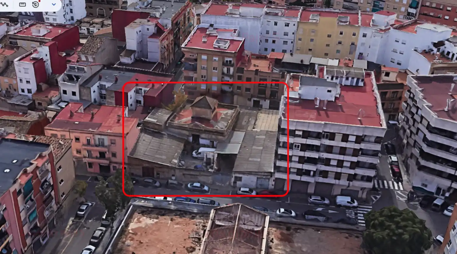 Vista exterior de Terreno en venta en Aldaia