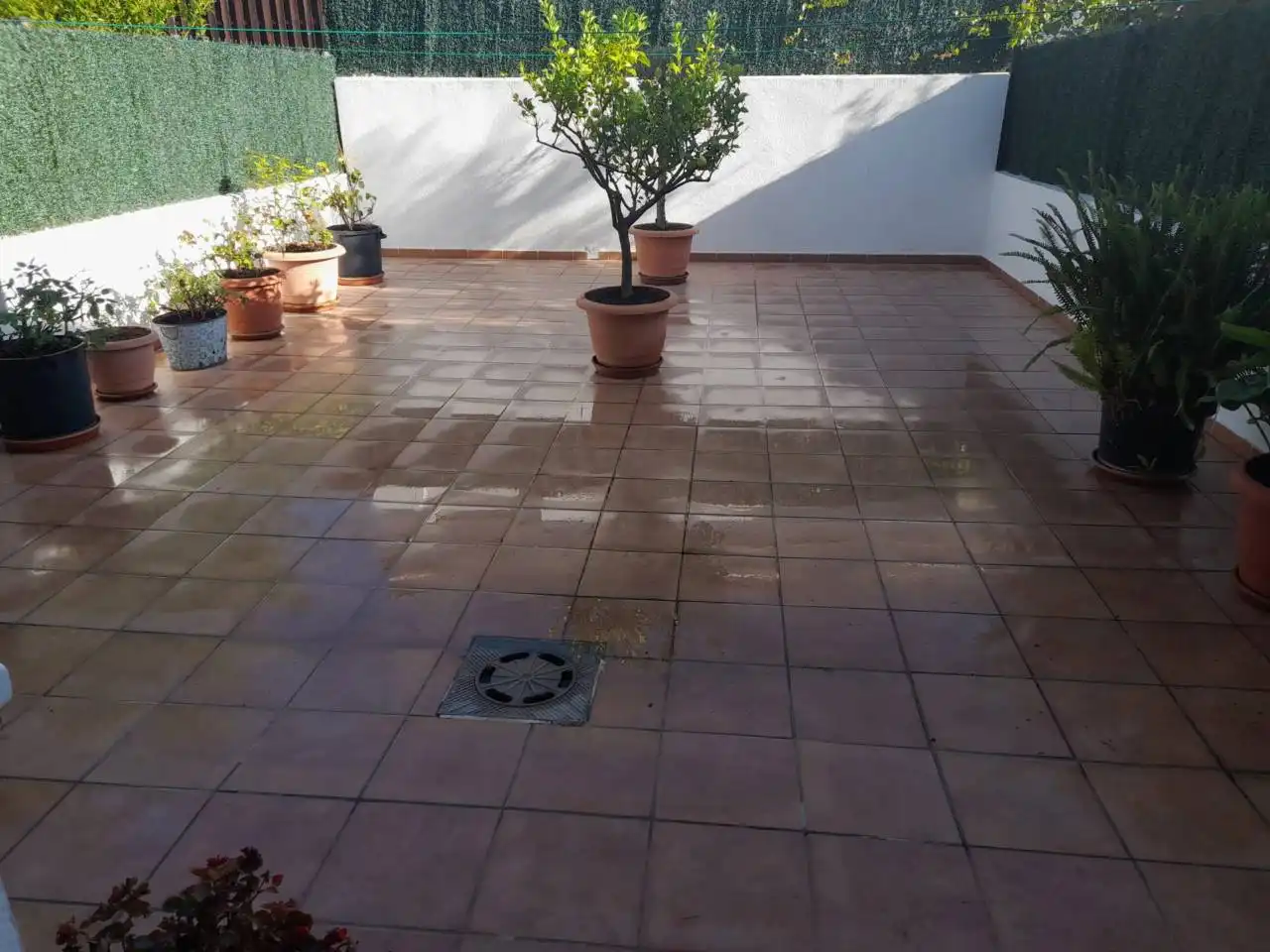 Terraza de Casa adosada en venta en Alborache