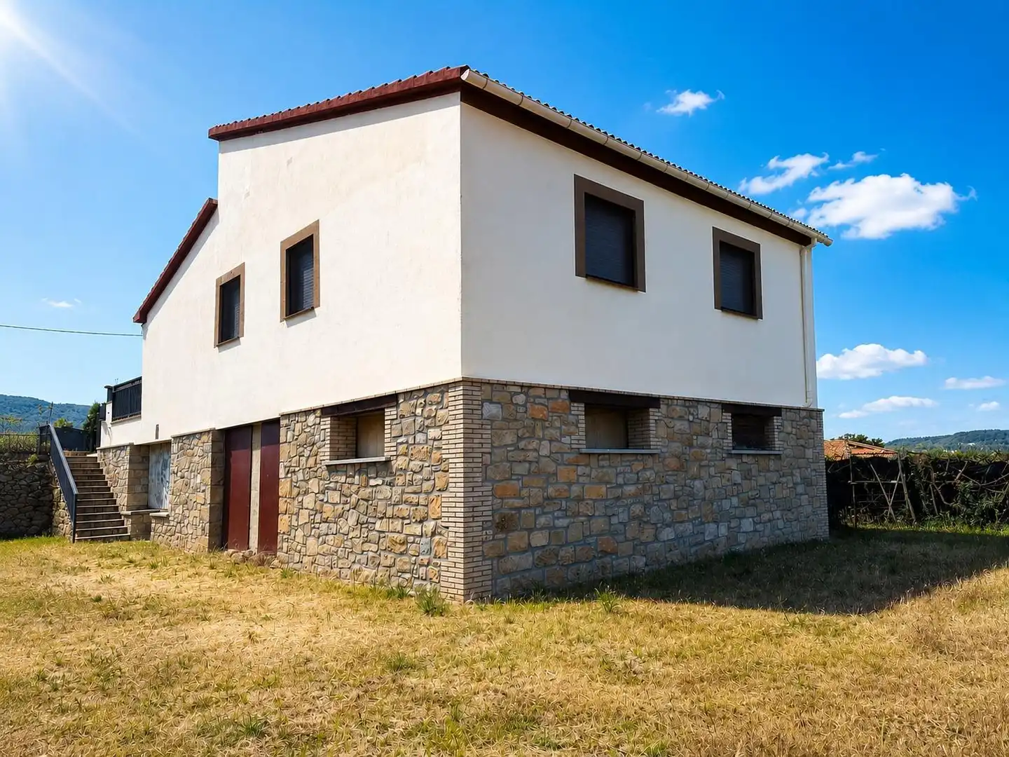 Vista exterior de Casa o chalet en venta en El Vilosell con Jardín privado y Terraza