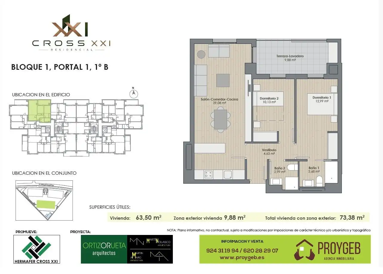 Flat for sale in Oeste