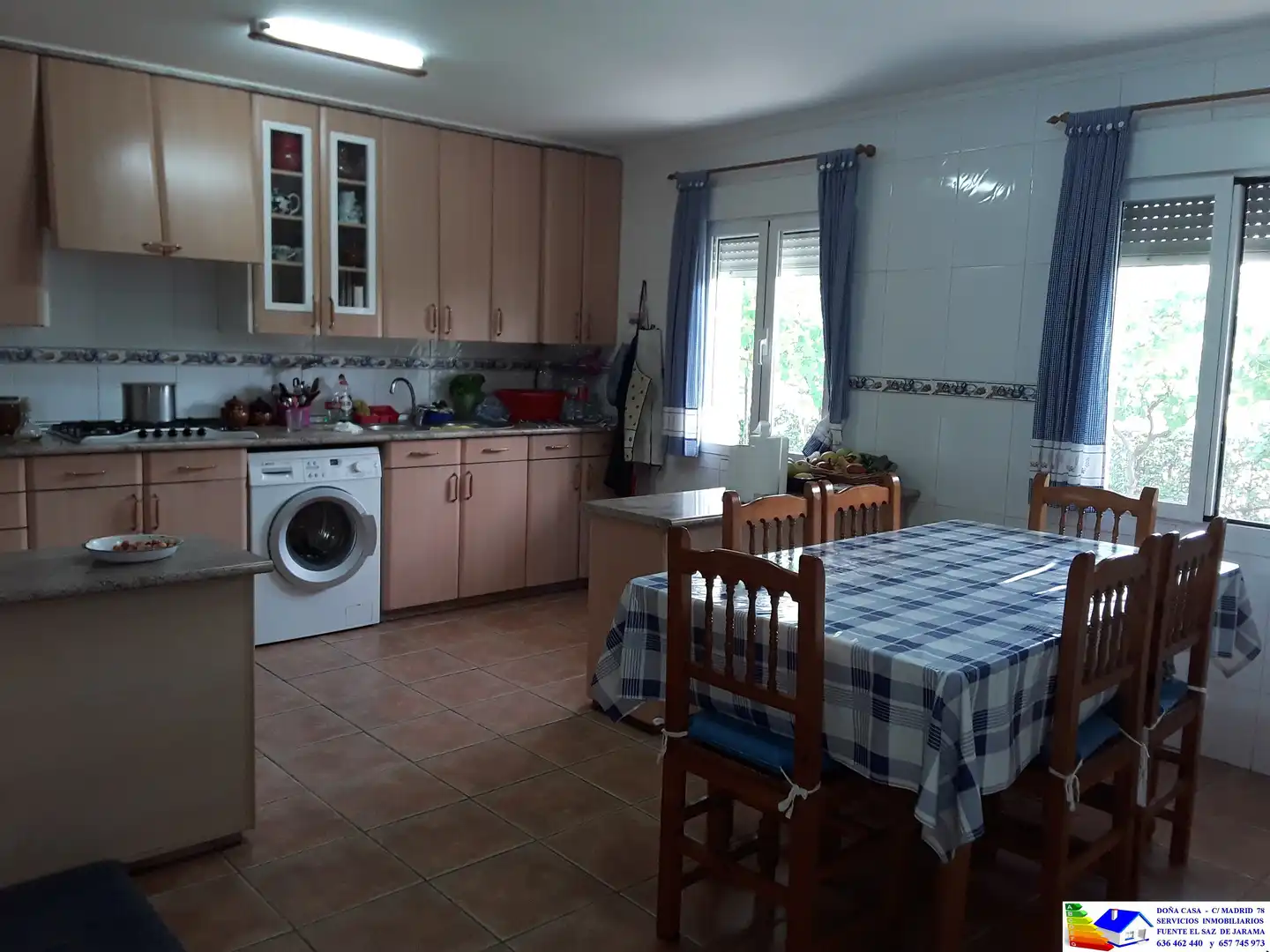 Cocina de Casa o chalet en venta en Fuente El Saz de Jarama con Aire acondicionado, Calefacción y Jardín privado