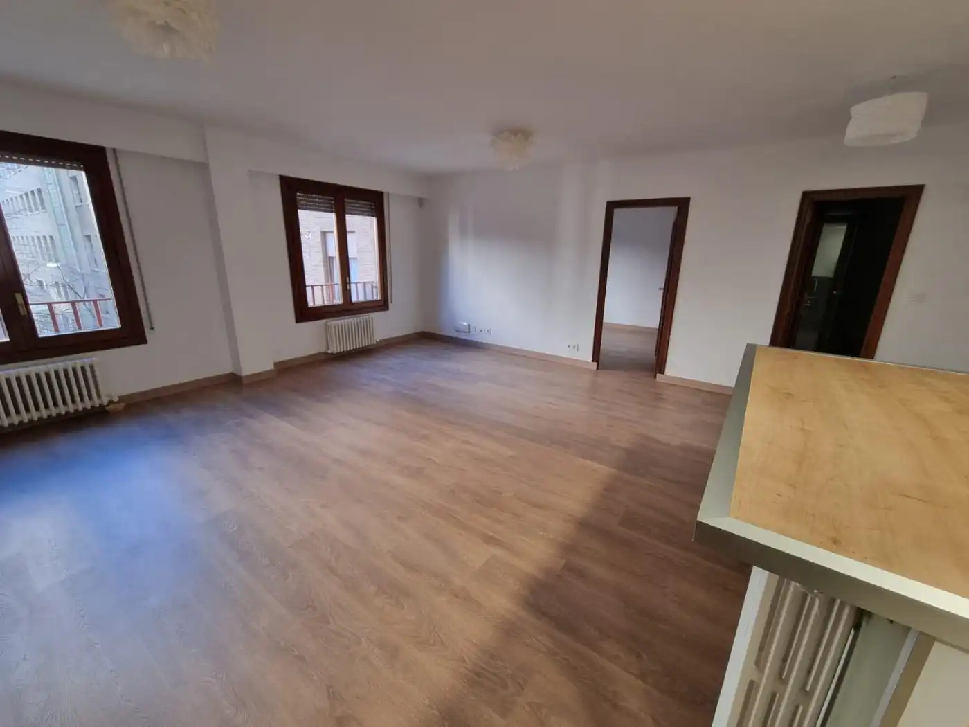 Sala de estar de Piso de alquiler en Zaragoza con Calefacción, Parquet y Horno