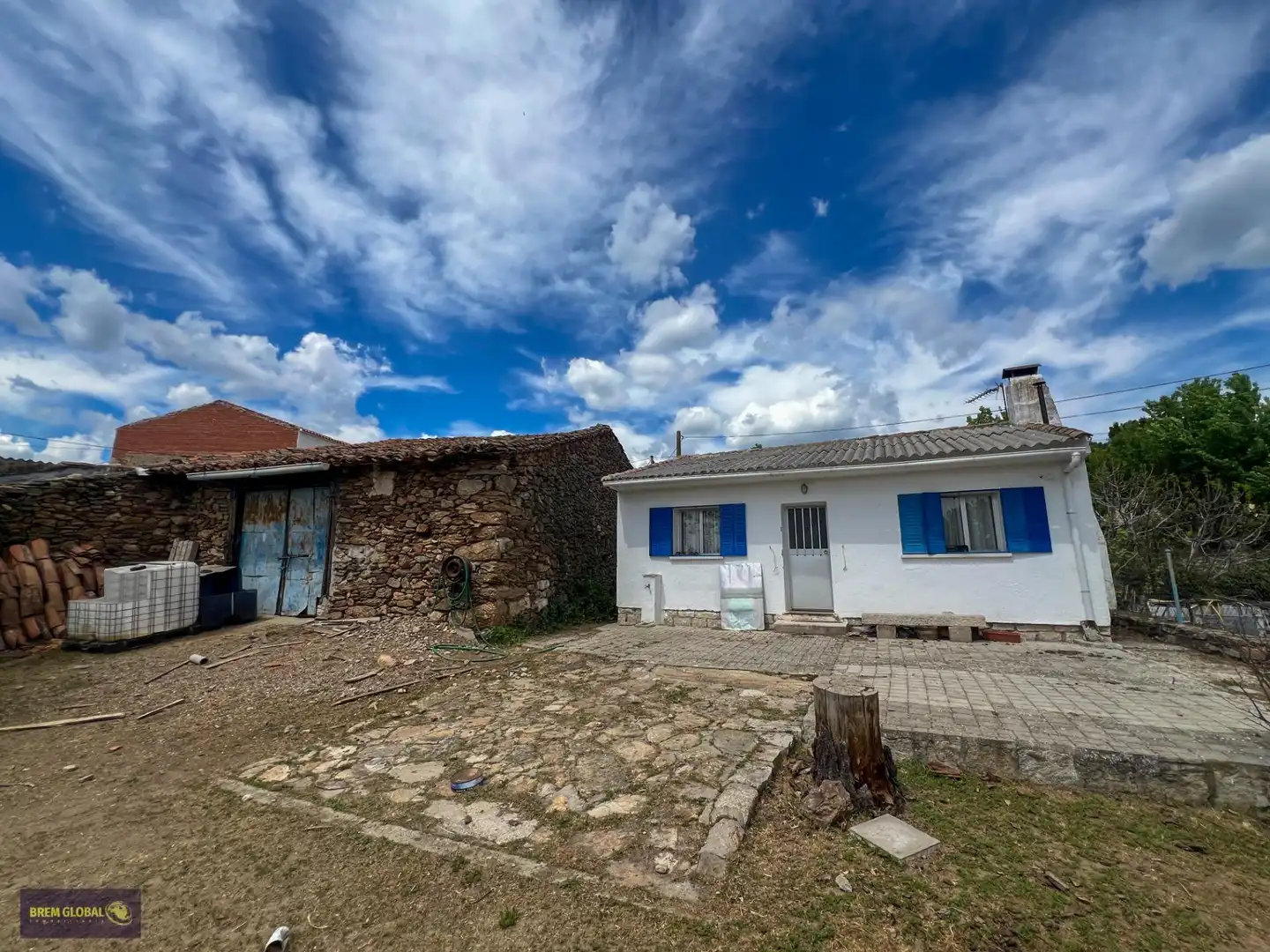 Vista exterior de Casa o chalet en venta en Puentes Viejas con Jardín privado y Trastero