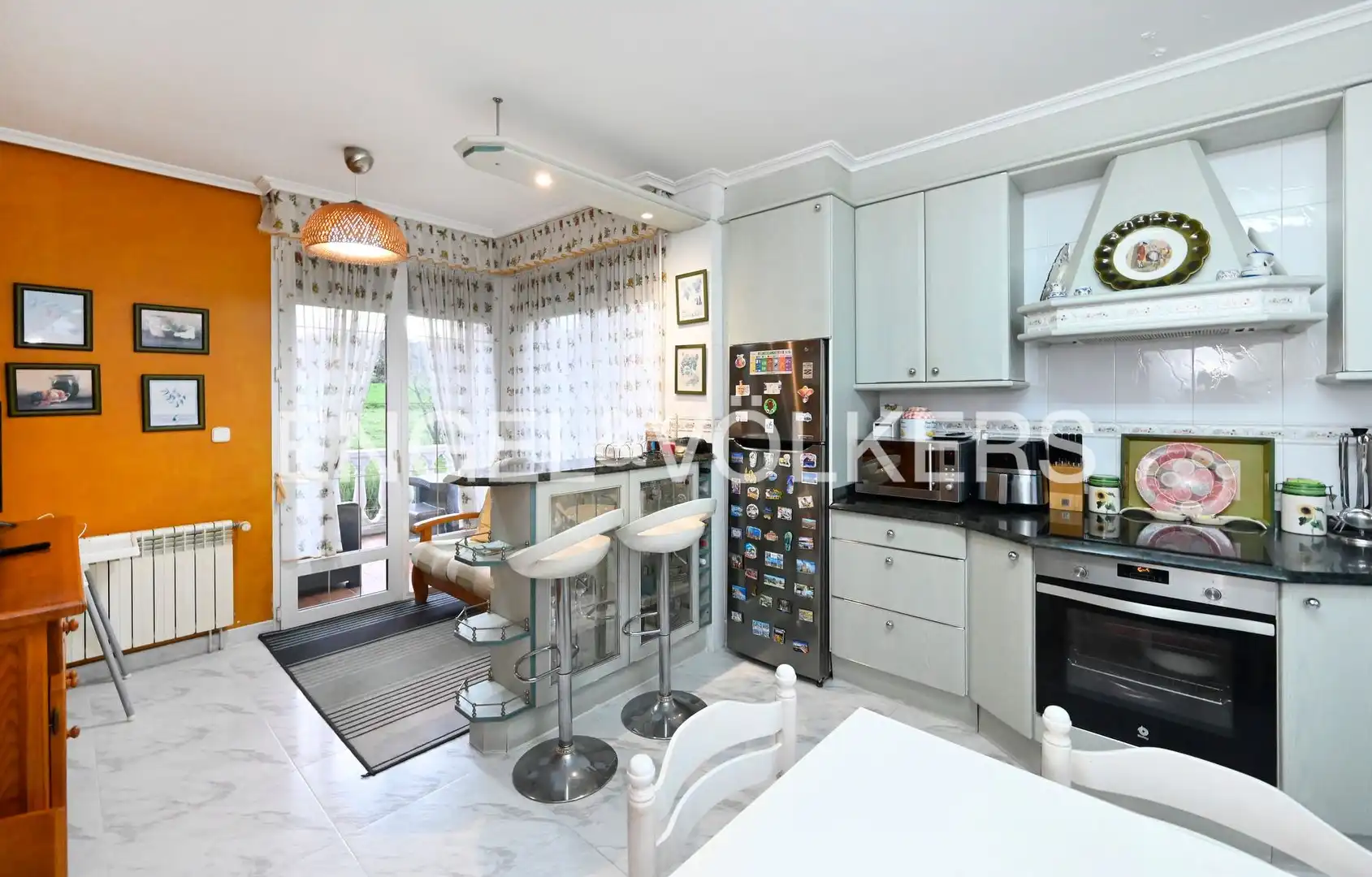 Cocina de Casa o chalet en venta en Santander con Calefacción, Jardín privado y Parquet